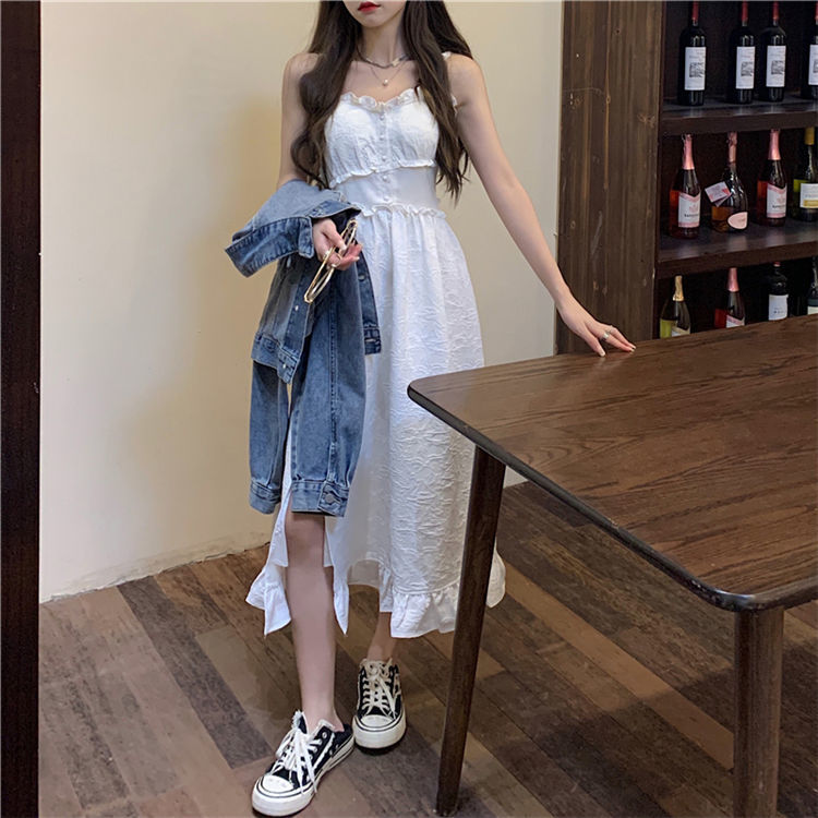 Sleeveless Ruffled Maxi Dress