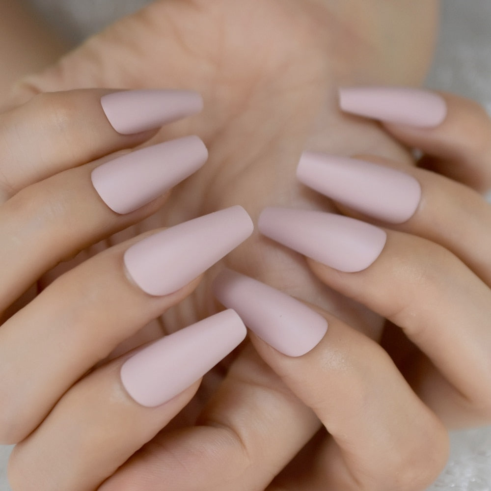 Matte Ballerina Press On Nails