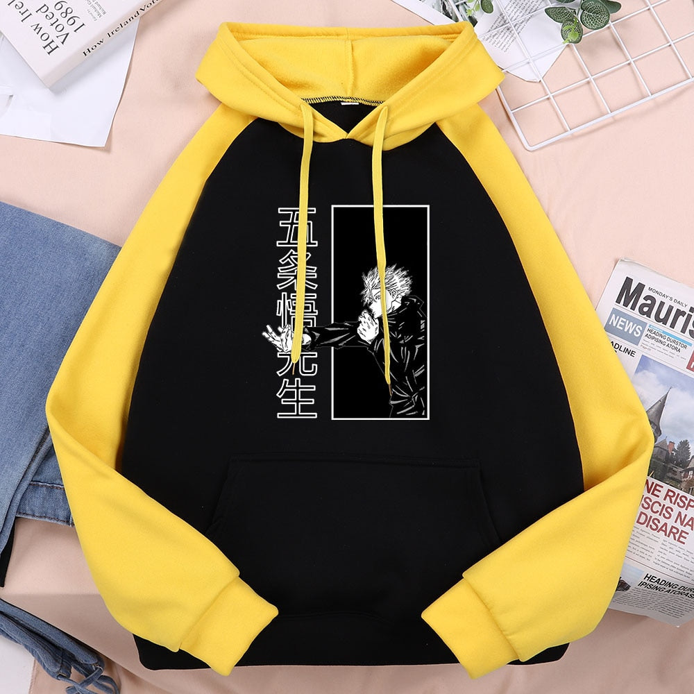 Jujutsu Kaisen Colorblock Hoodie