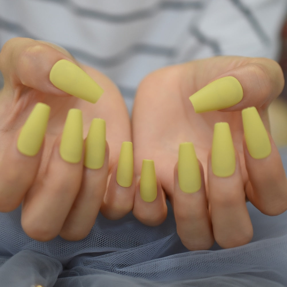 Matte Ballerina Press On Nails