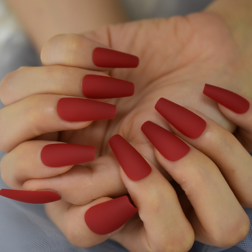 Matte Ballerina Press On Nails