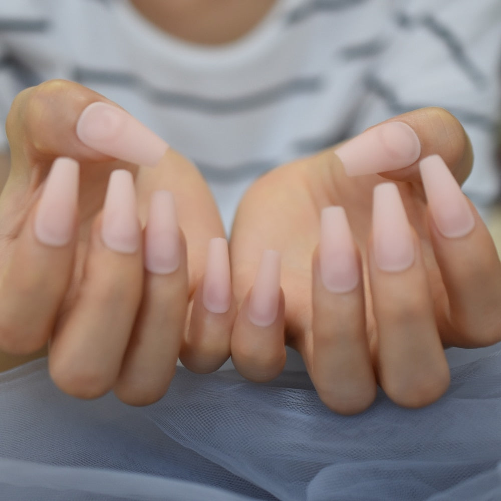 Matte Ballerina Press On Nails