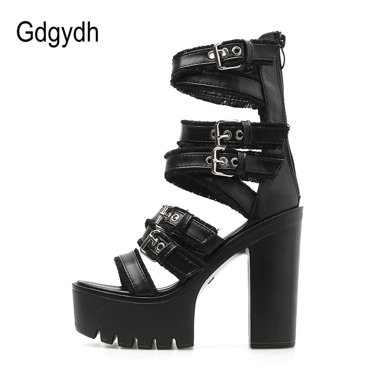 Heeled Gladiator Sandals