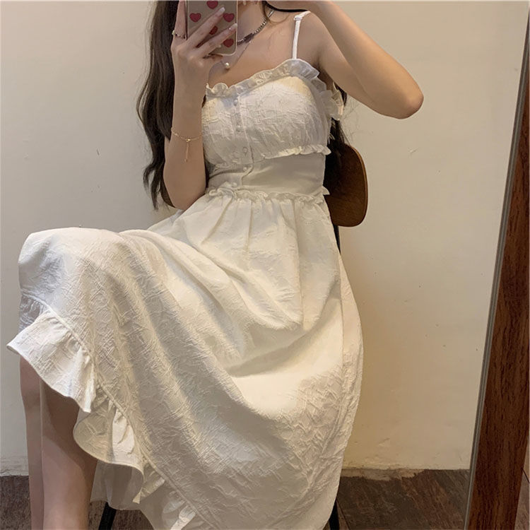 Sleeveless Ruffled Maxi Dress