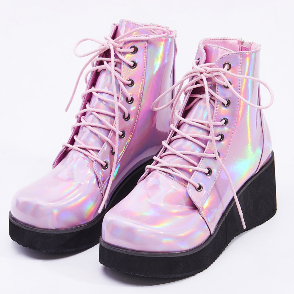 Wedge Booties