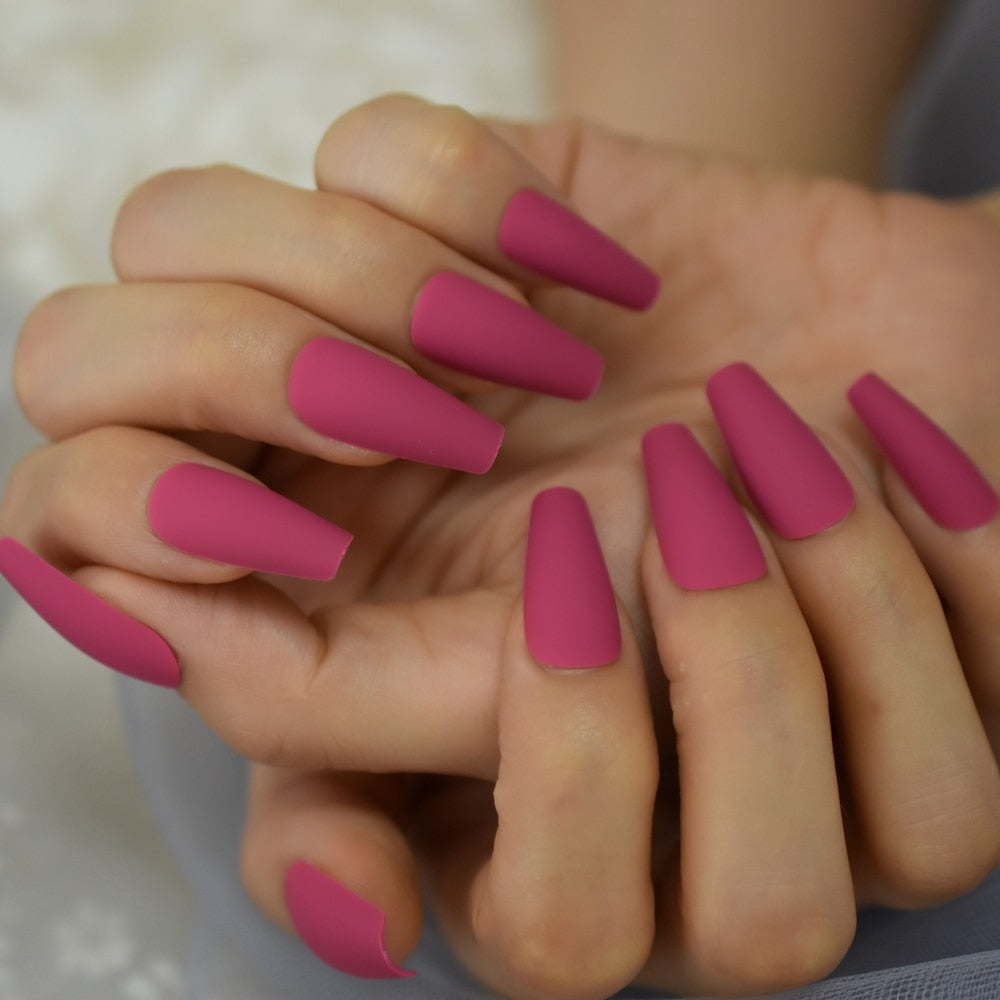 Matte Ballerina Press On Nails