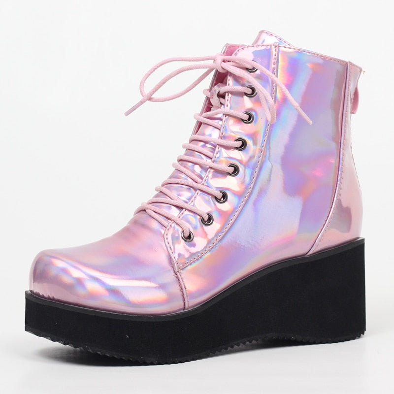 Wedge Booties