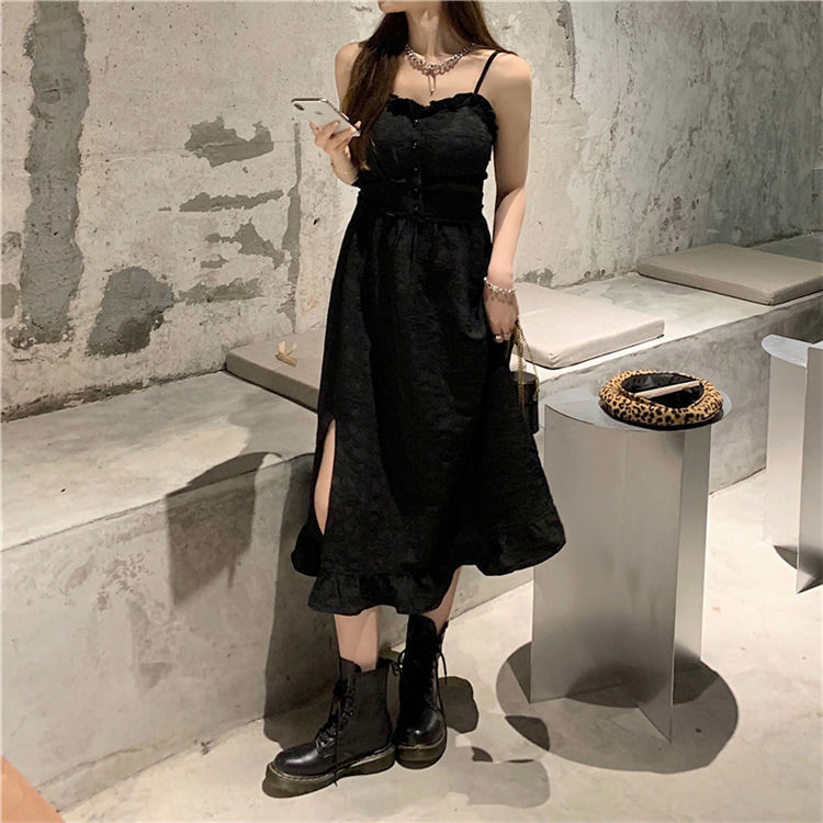 Sleeveless Ruffled Maxi Dress