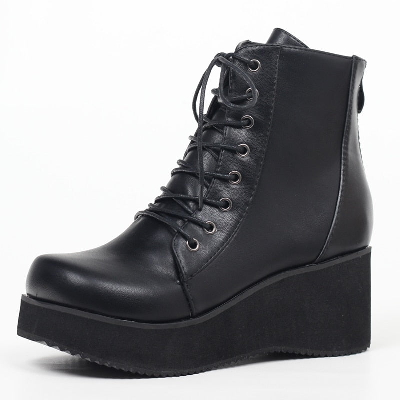 Wedge Booties