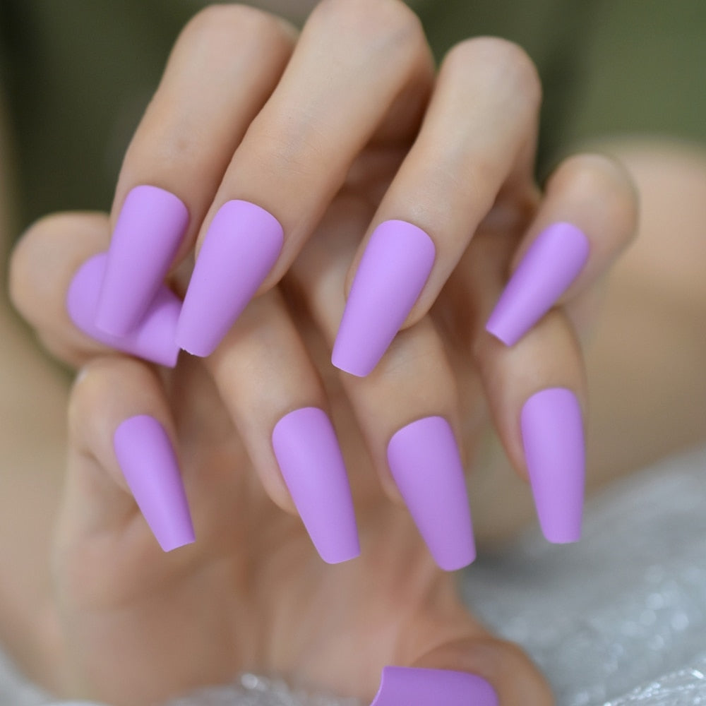 Matte Ballerina Press On Nails