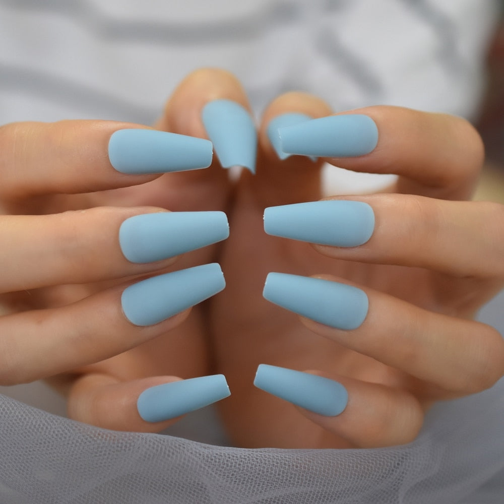Matte Ballerina Press On Nails