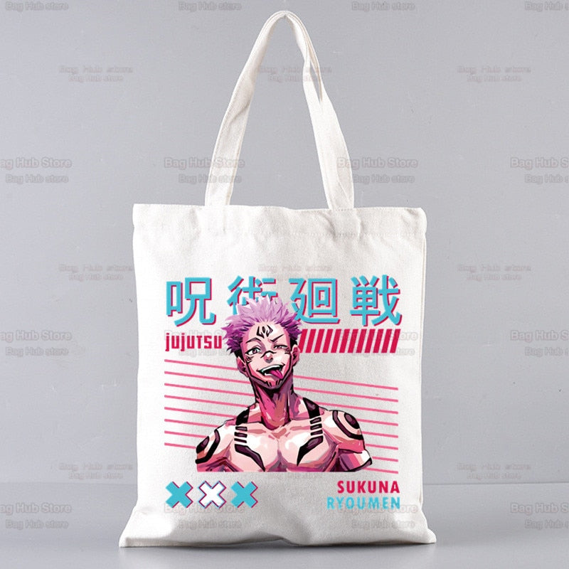 Jujutsu Kaisen Tote Bags
