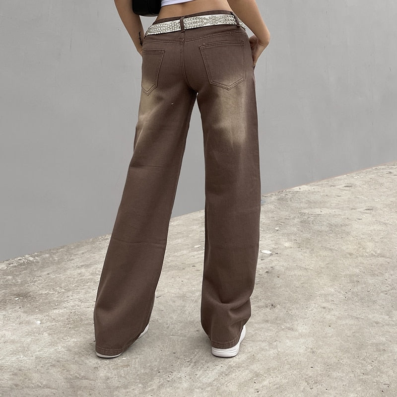 Graphic Y2K Jeans