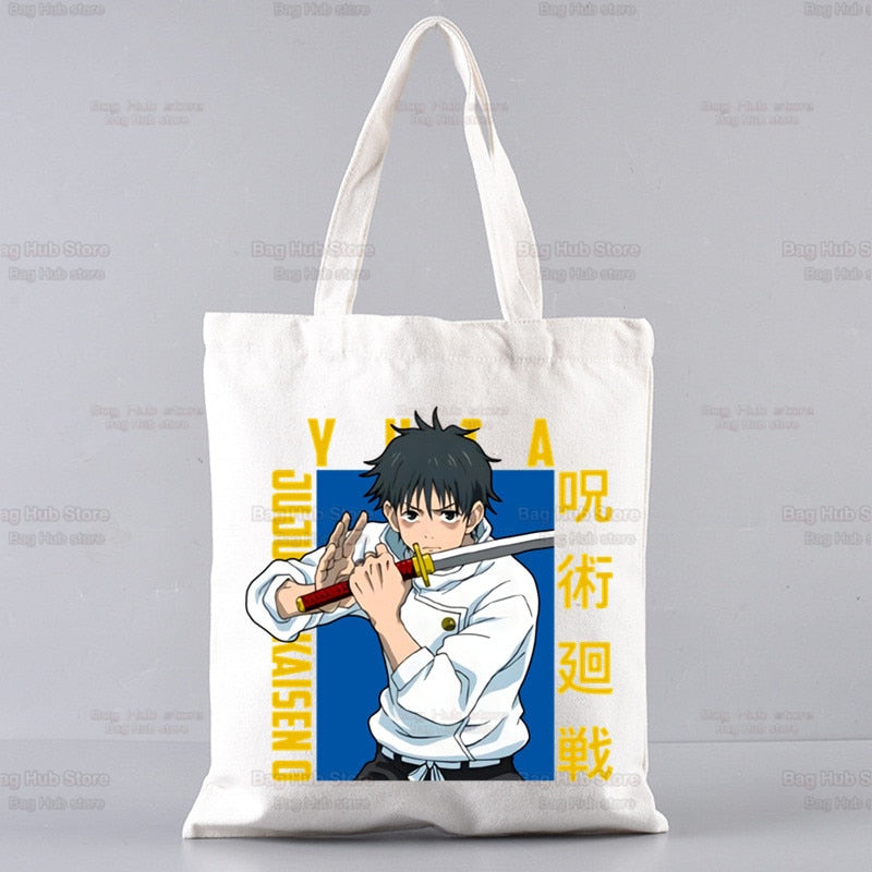 Jujutsu Kaisen Tote Bags