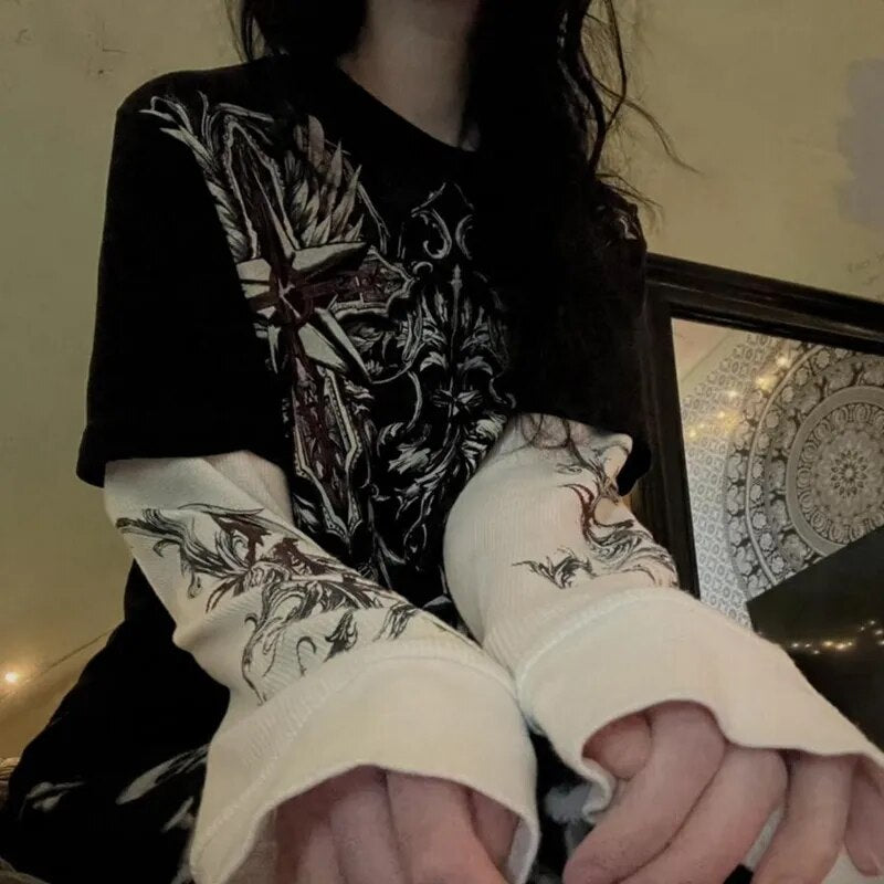 Y2K style tees