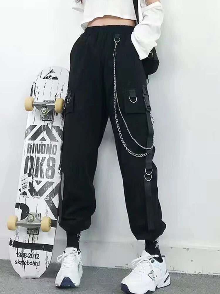 Techwear jogger cargo pants