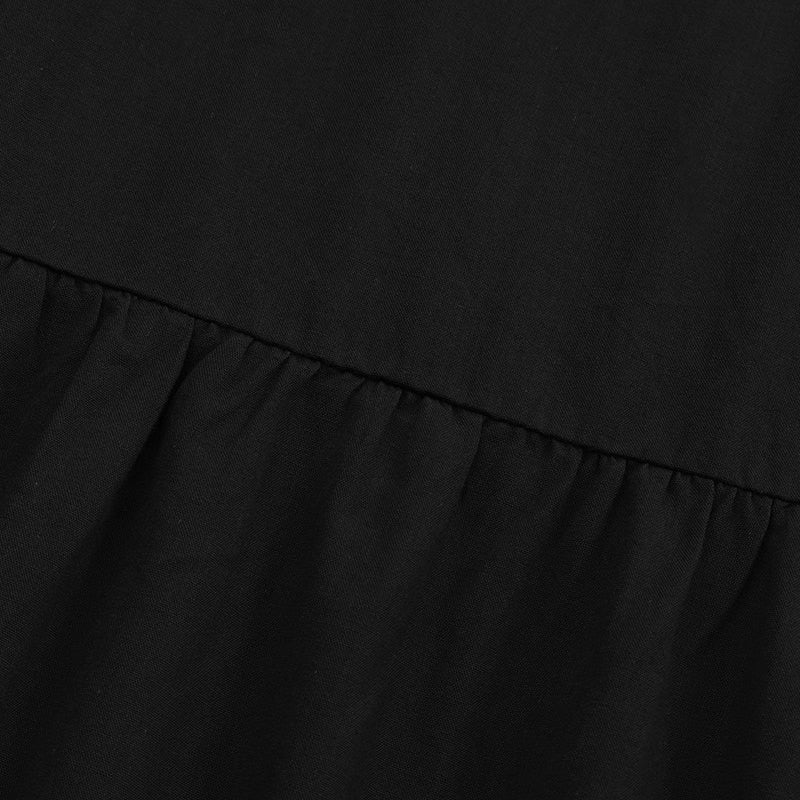 Long Ruffled Skirt