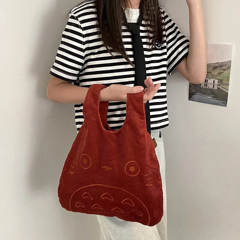 Totoro Cat Tote Bag