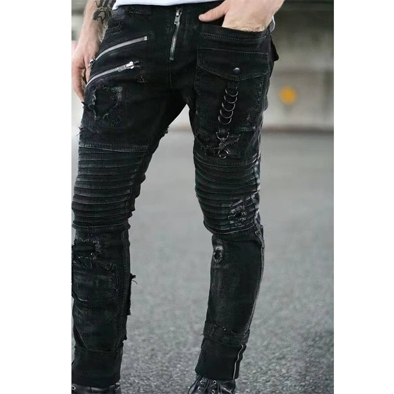 Distressed Skinny Jeans