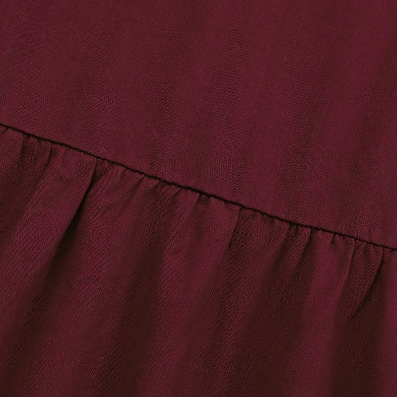 Long Ruffled Skirt