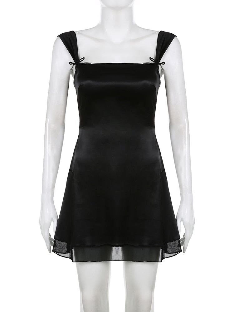 Cap Sleeve Mini Dress