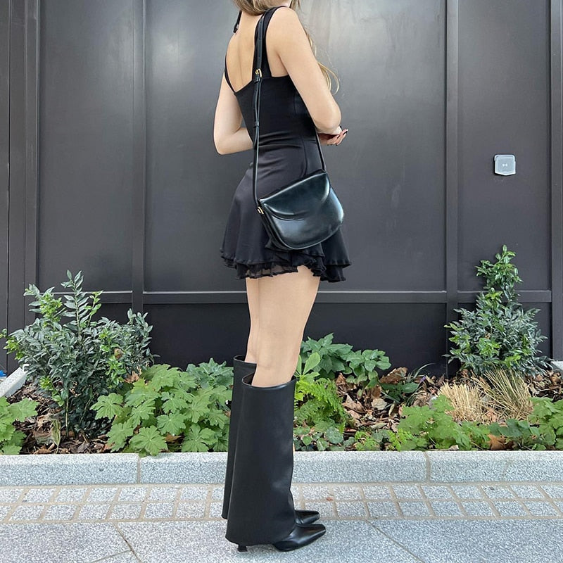 Cap Sleeve Mini Dress