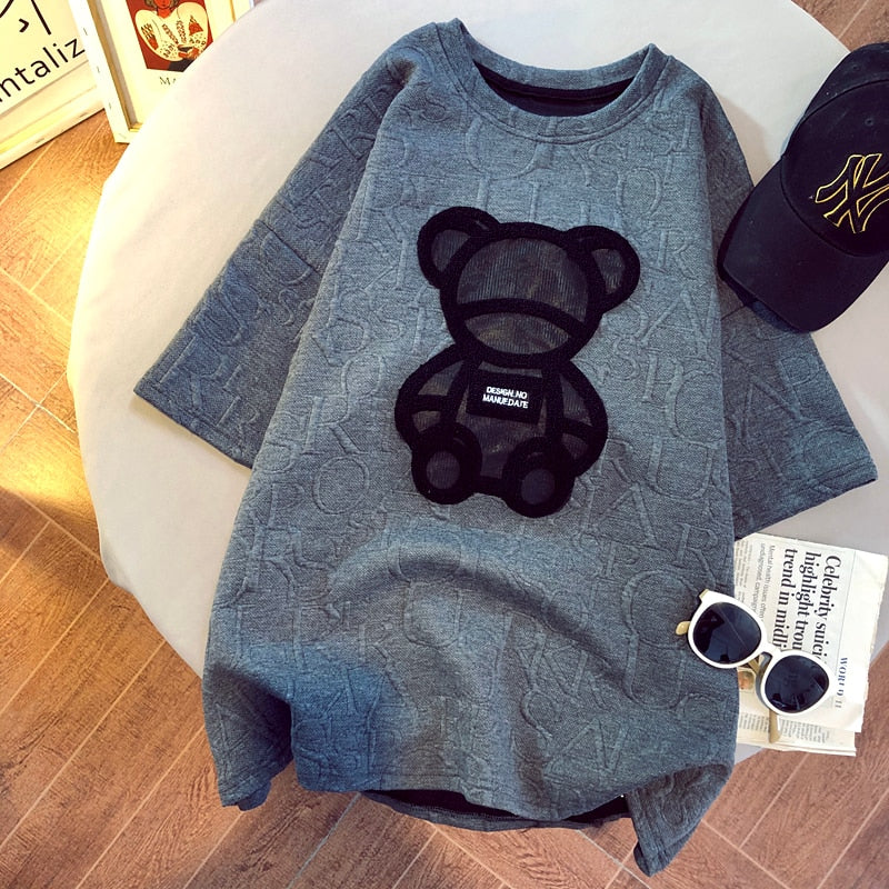 Textured Bear Tee