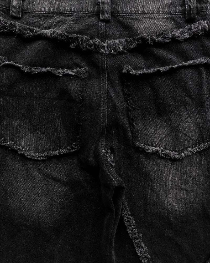 pentagram denim pants