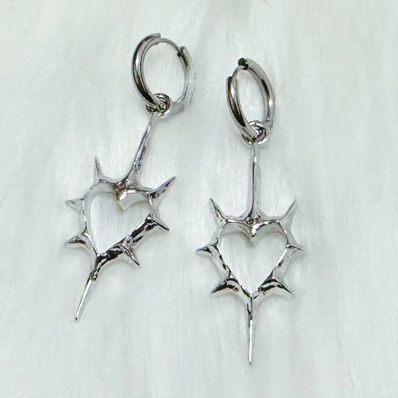 Thorn Heart Earrings