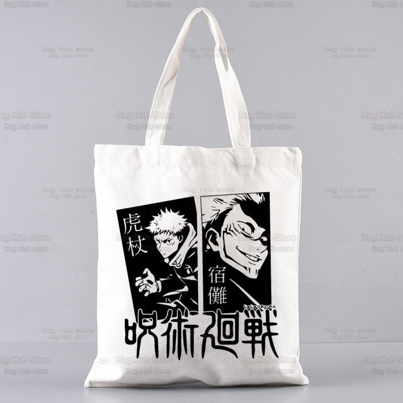 Jujutsu Kaisen Tote Bags