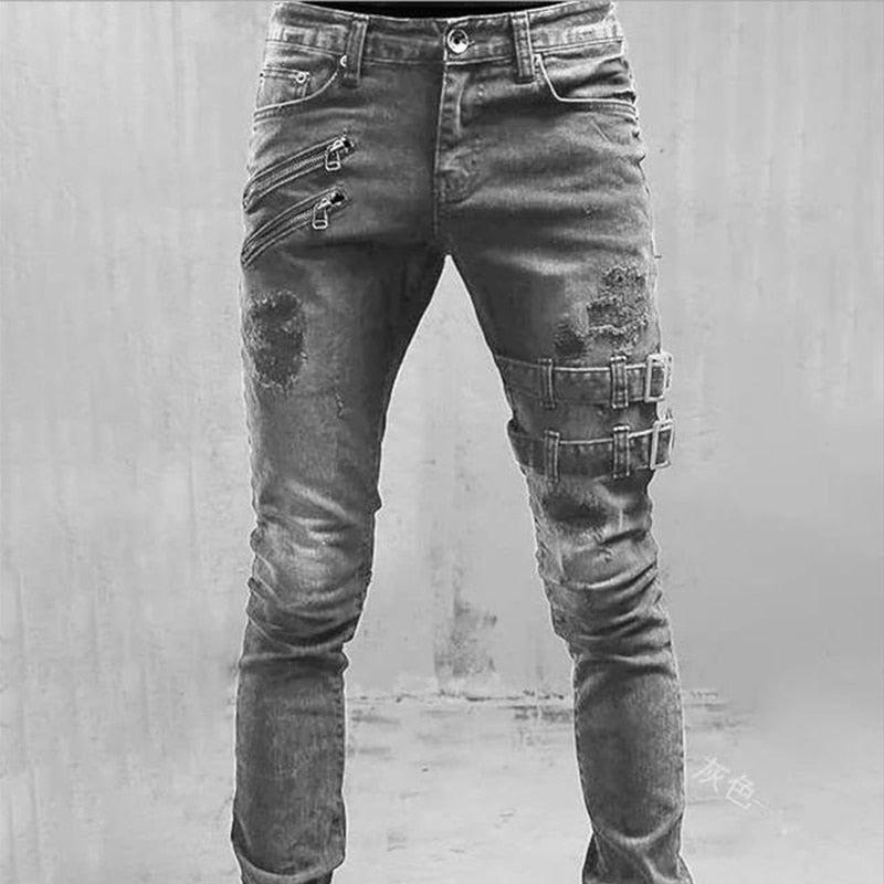Distressed Skinny Jeans