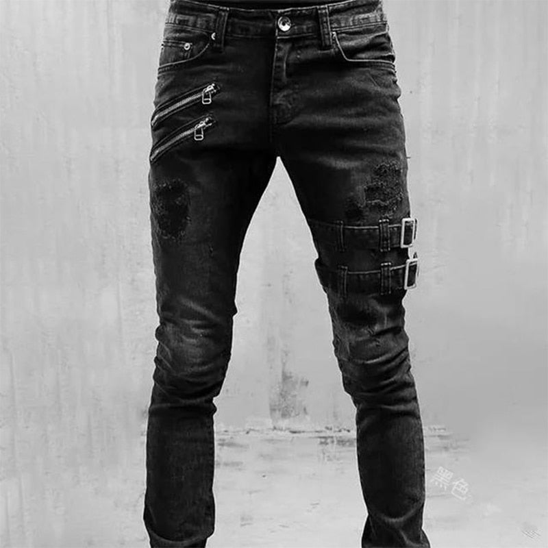 Distressed Skinny Jeans