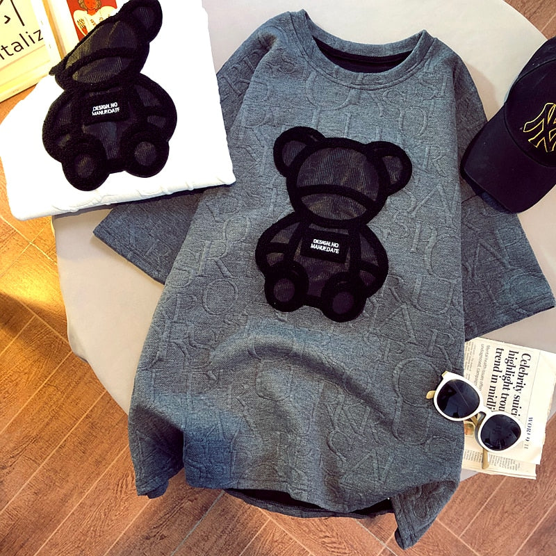 Textured Bear Tee