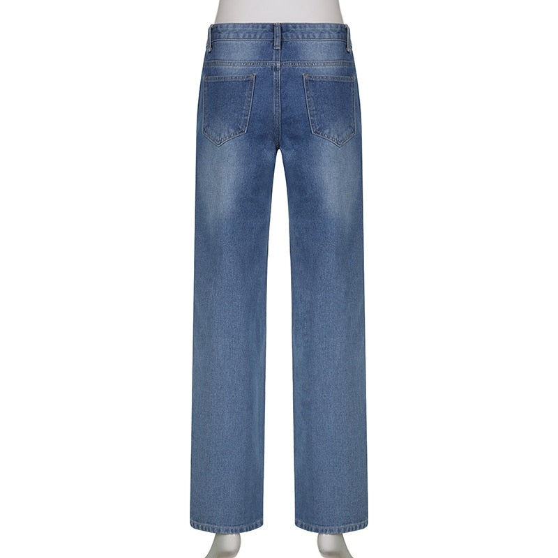 Graphic Y2K Jeans