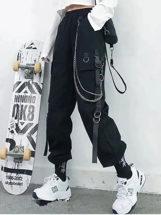 Techwear jogger cargo pants