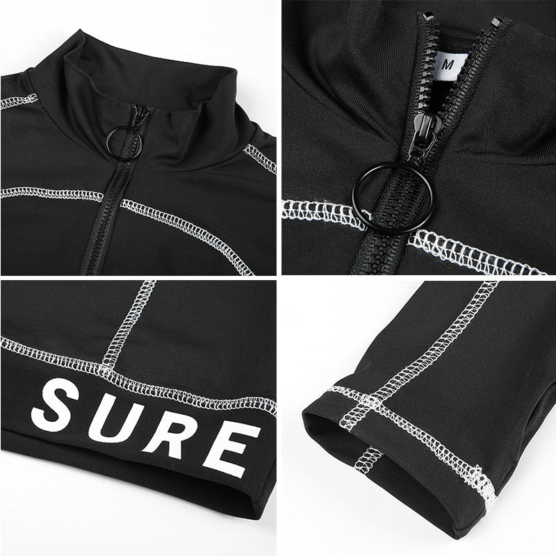 Techwear Crop Top