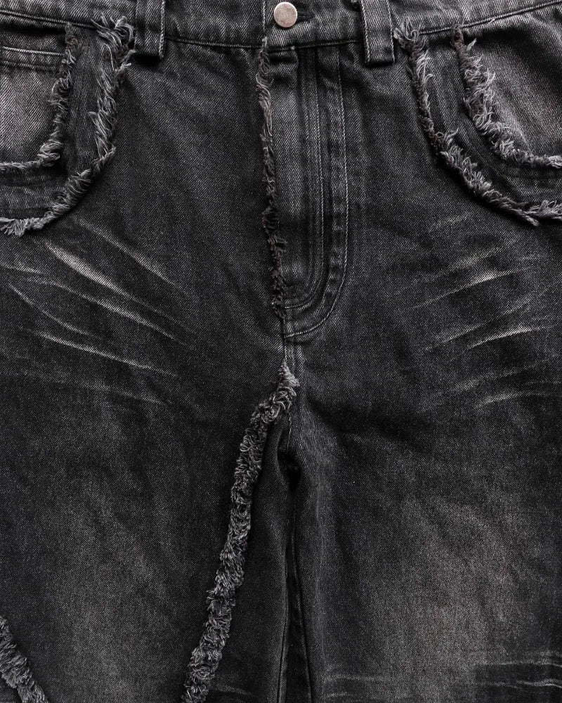pentagram denim pants