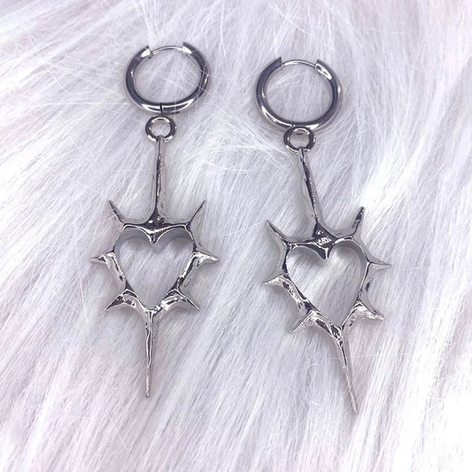 Thorn Heart Earrings