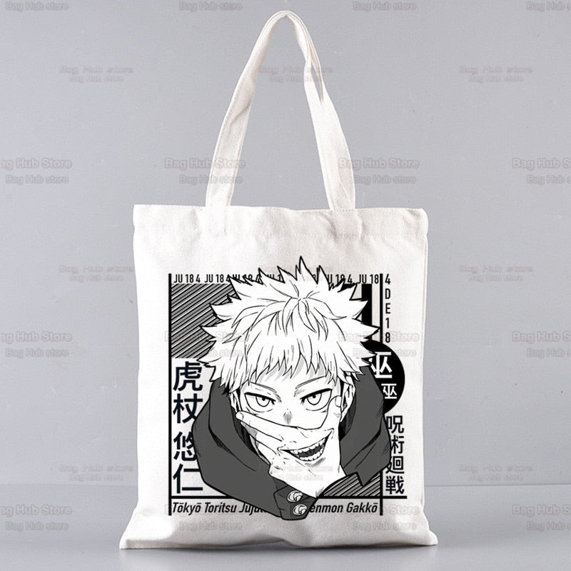 Jujutsu Kaisen Tote Bags