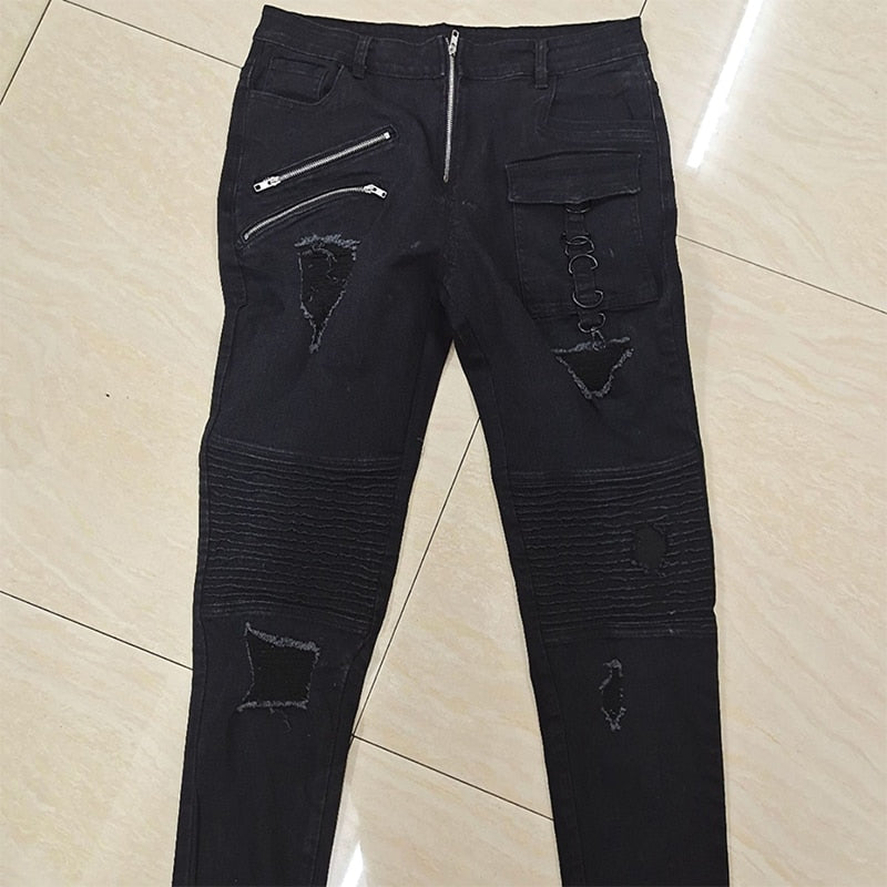 Distressed Skinny Jeans
