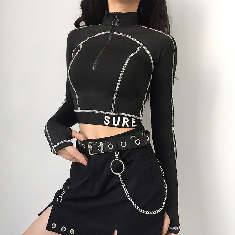 Techwear Crop Top