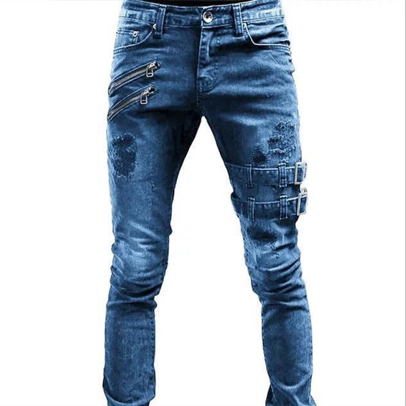Distressed Skinny Jeans