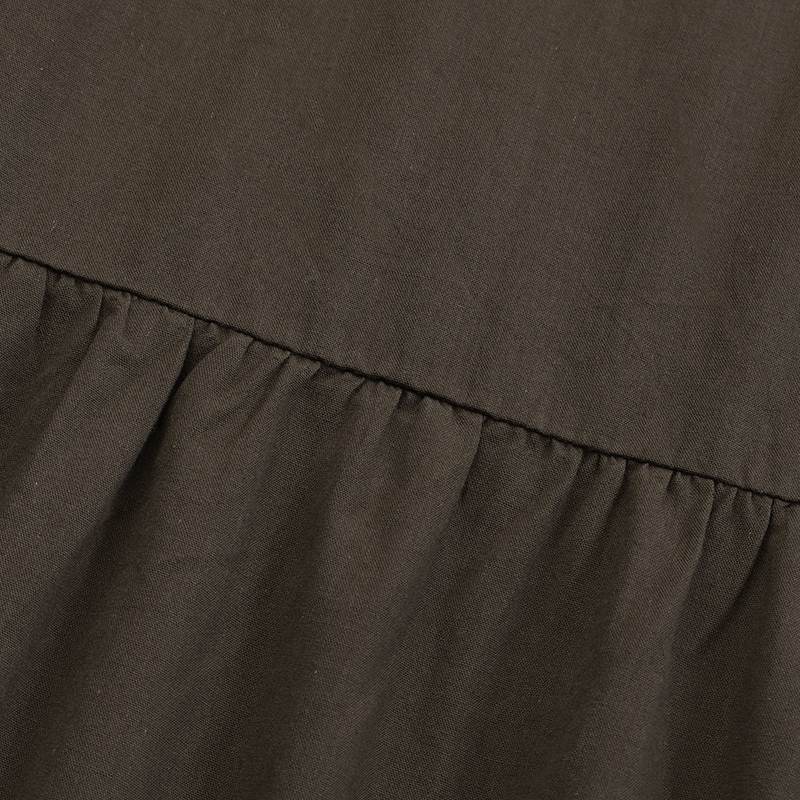 Long Ruffled Skirt