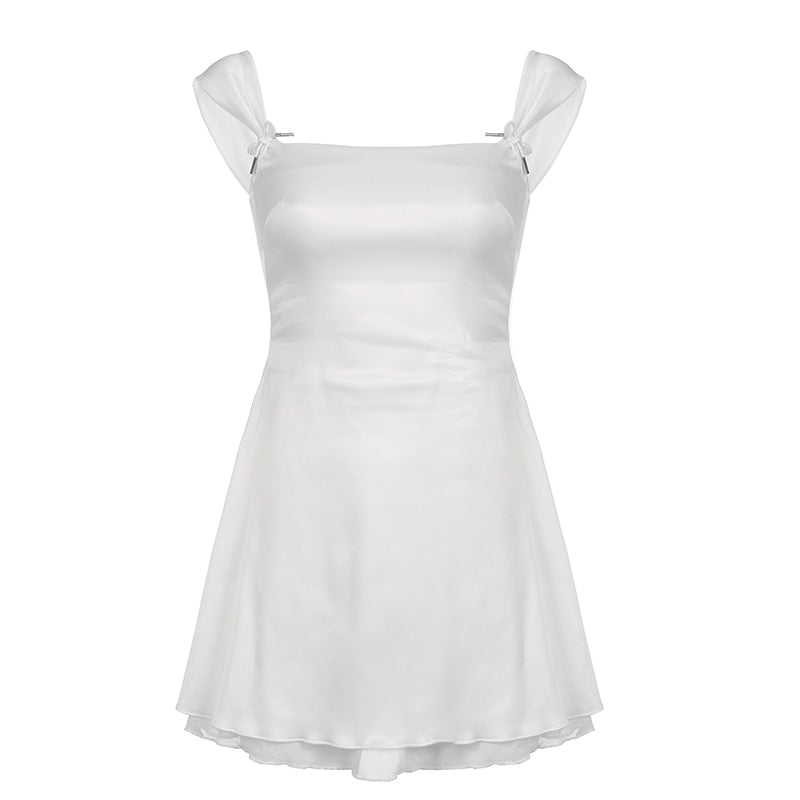 Cap Sleeve Mini Dress