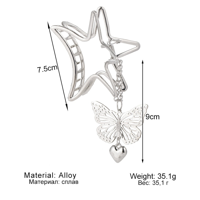 Metal Butterfly Clips
