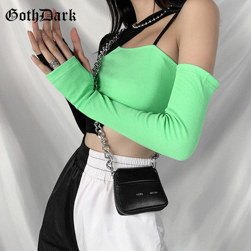 Y2K Patchwork Punk Rave Shirt