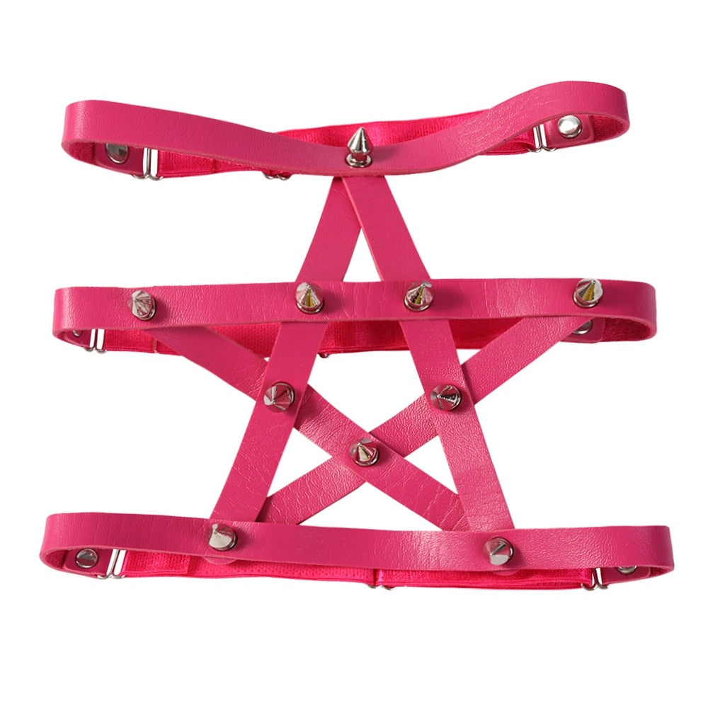 Pentagram Leg Garter
