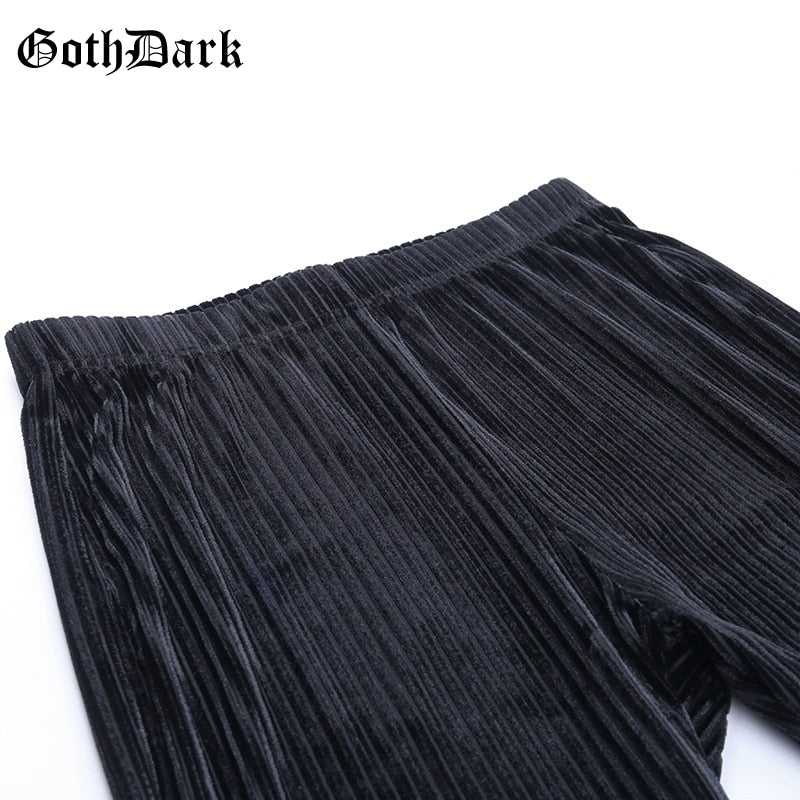 Retro High Waisted Flare Pants