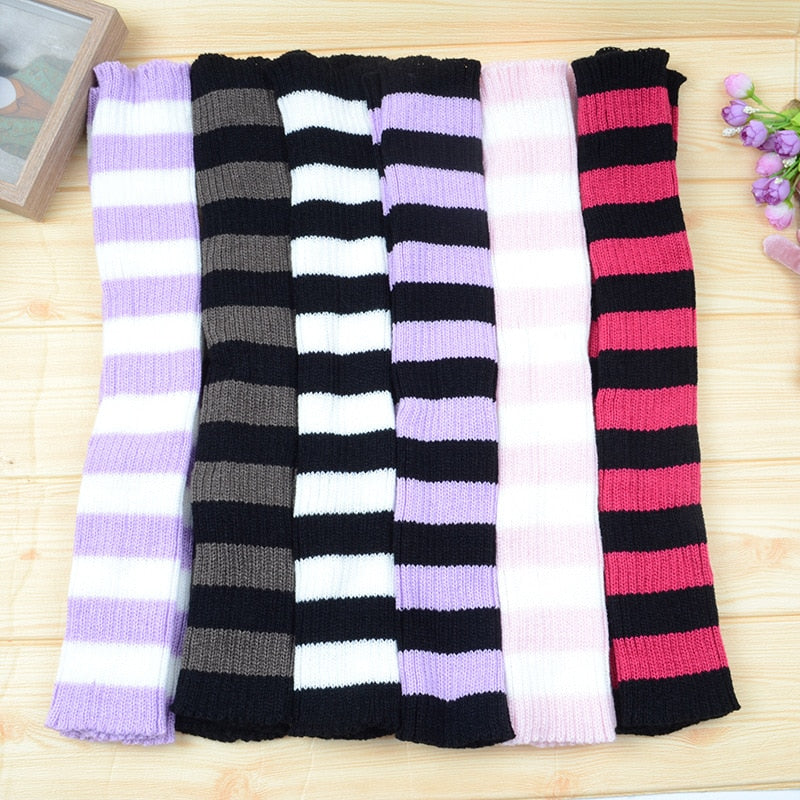 Striped Leg Warmers