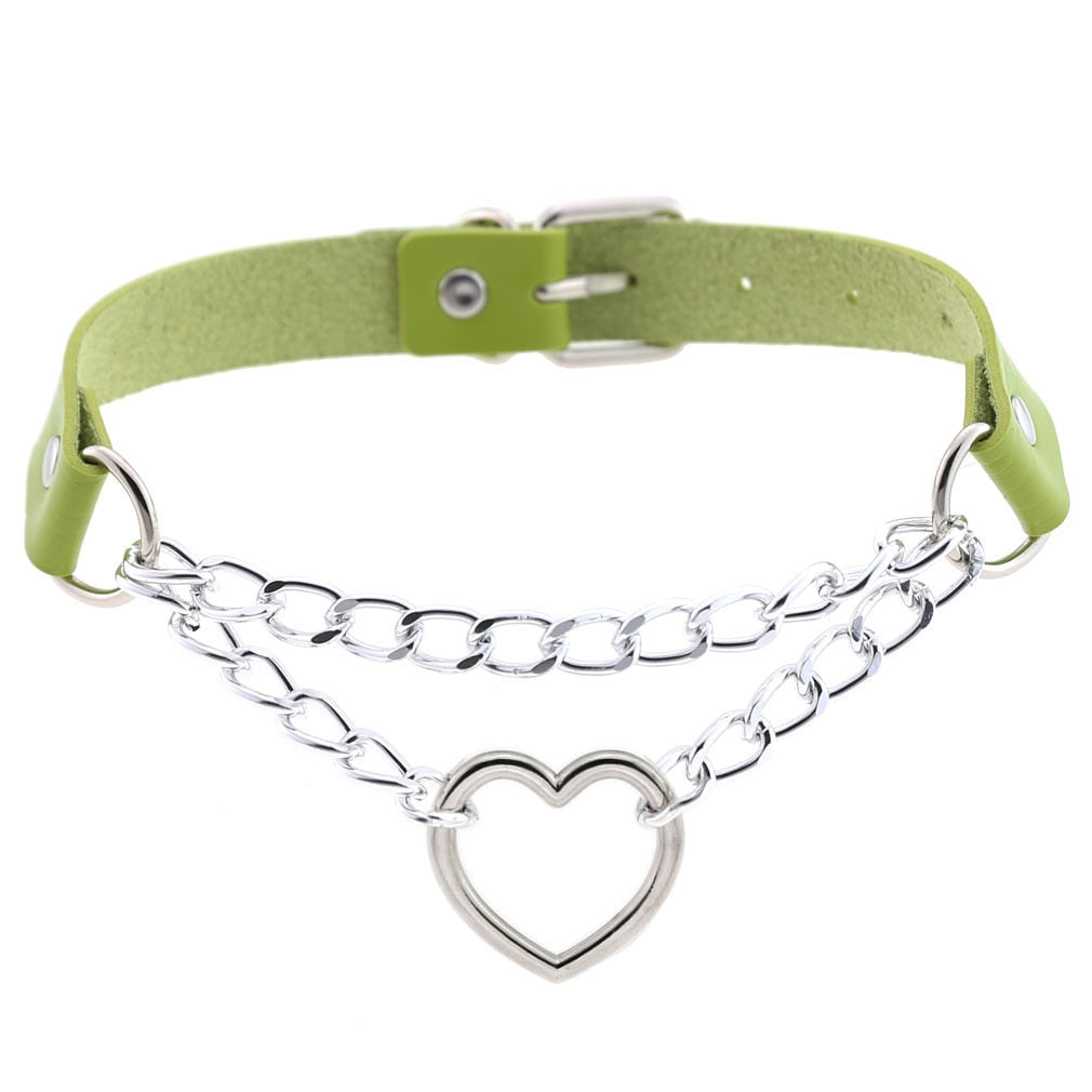 Heart Chain Choker